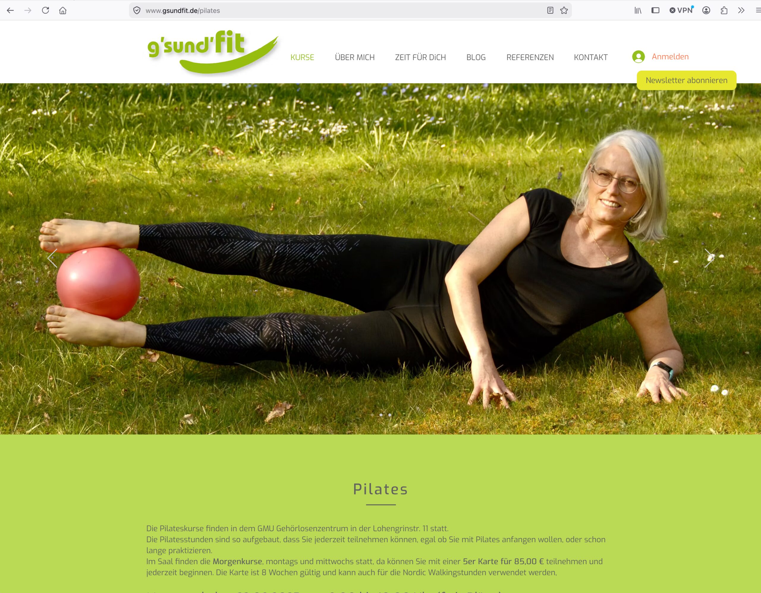 G'sundfit Sportkurse